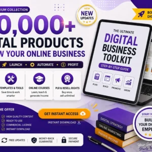 100,000+ Digital Products Bundle, Templates, Ebooks, Planners & Business Tools for Online Entrepreneurs